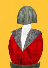 Daniela, il rosso, la schiena 1